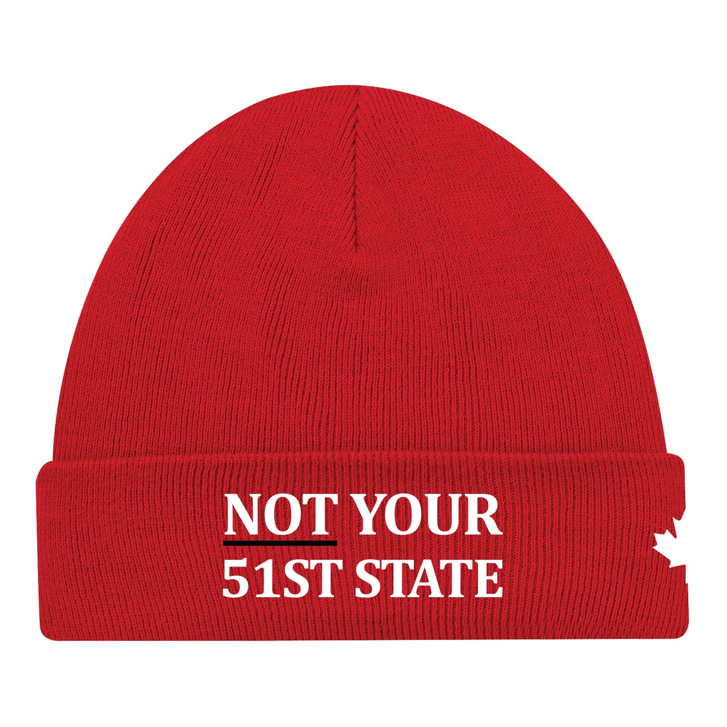 Not Your 51st State Adult Cuffed Knit Toque