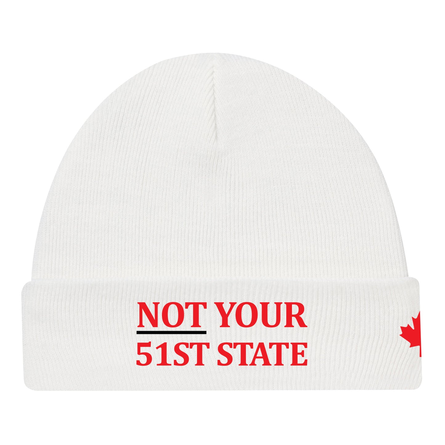 Not Your 51st State Adult Cuffed Knit Toque