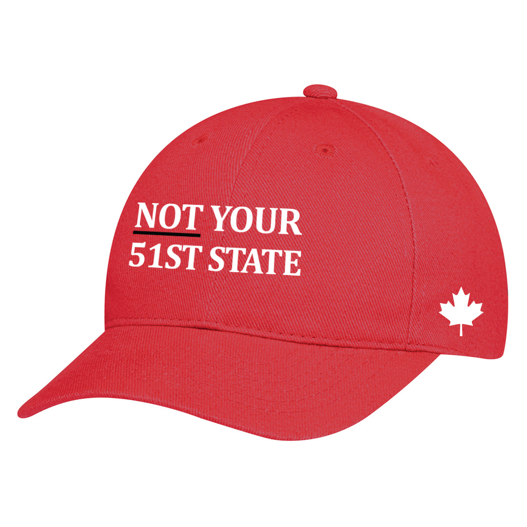 Not Your 51st State Adult Brushed Cotton Drill Cap