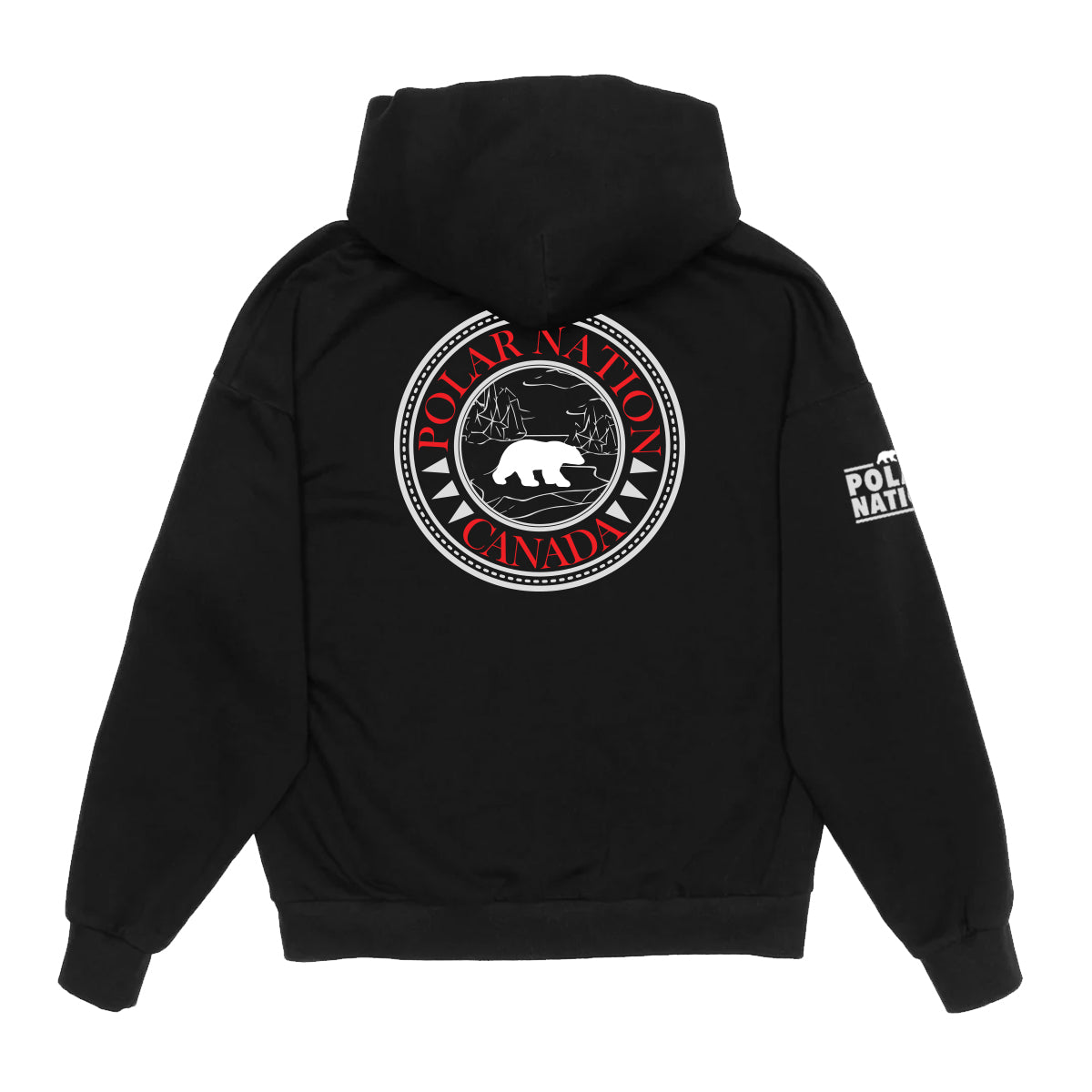 Polar Nation Signature Series Adult Drop Shoulder Hooded Sweatshirt
