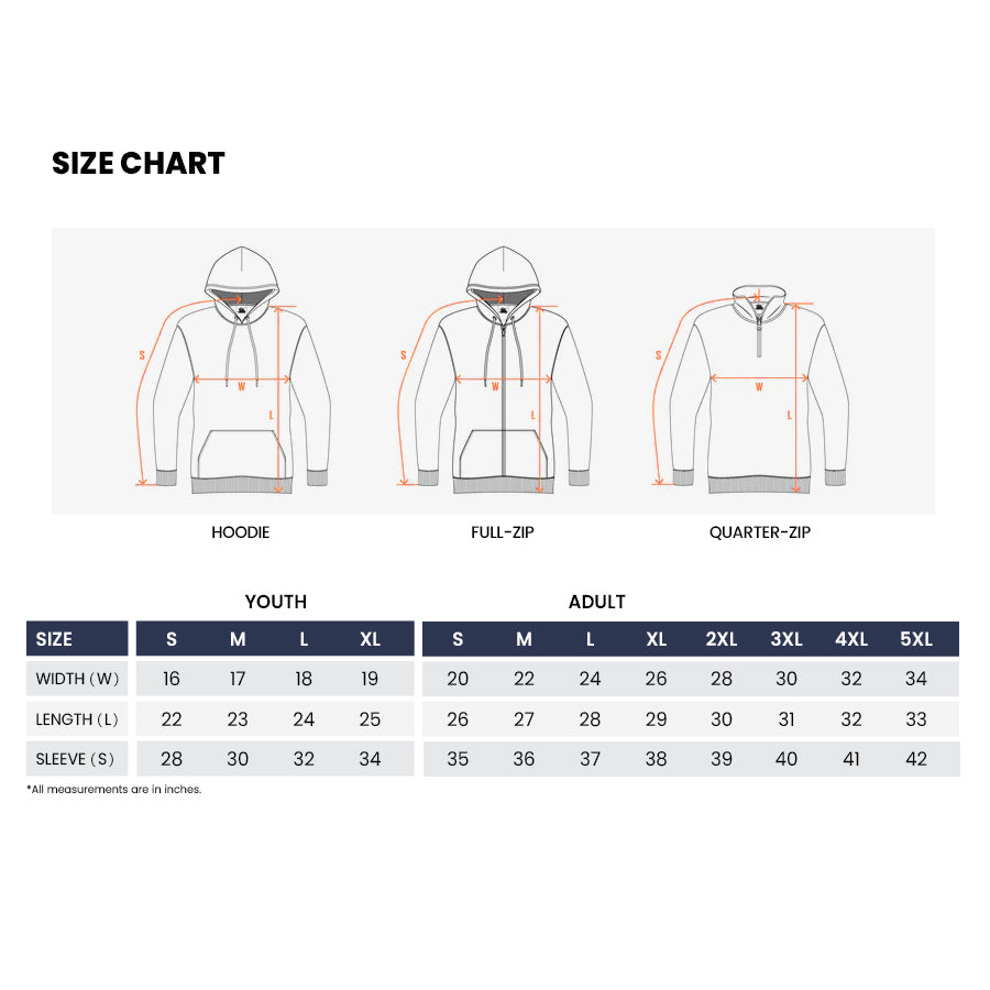 VOLT Hockey London Adult Quarter Zip Sweatshirt - Sport Grey