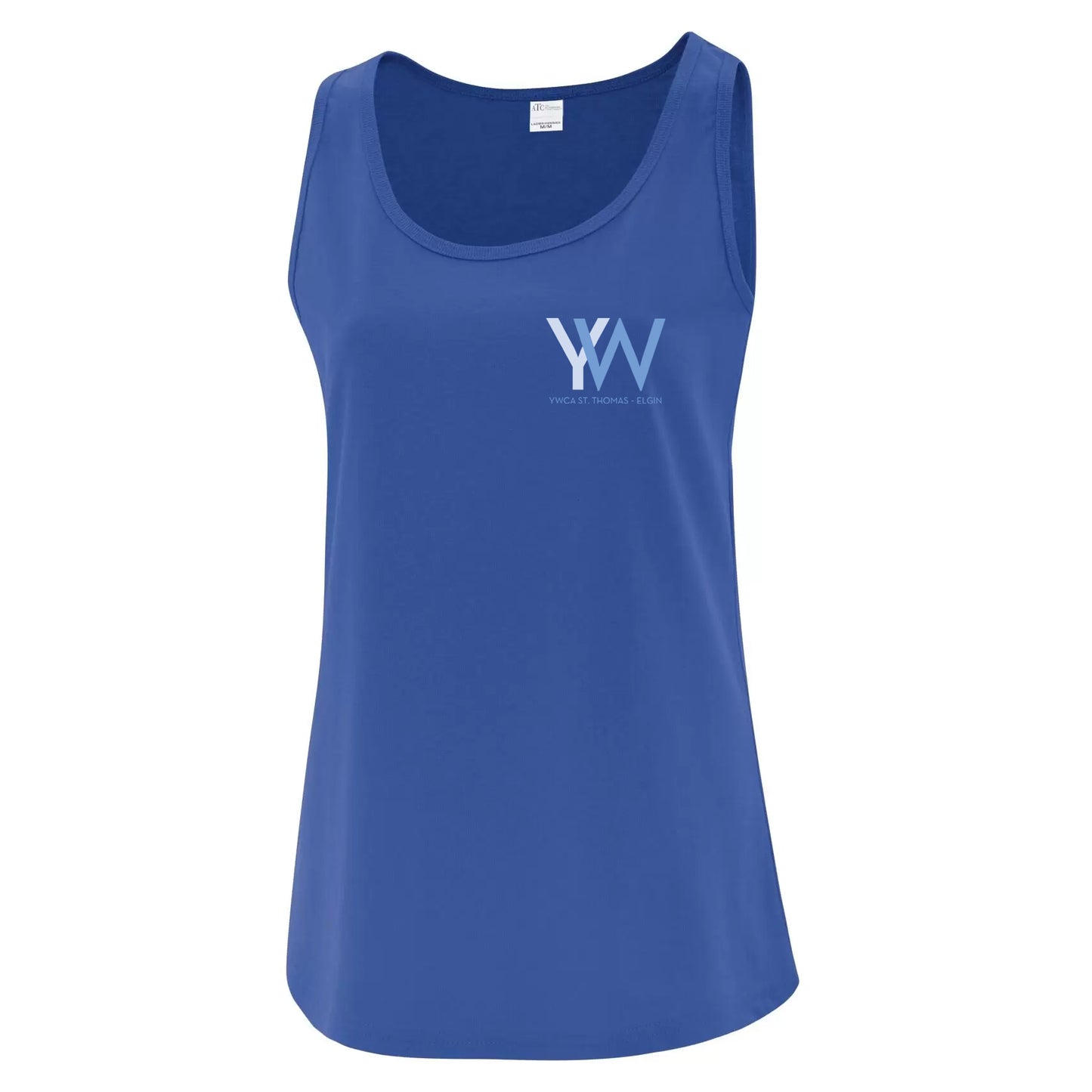 YWCA St. Thomas - Elgin Ladies' Cotton Tank Top - Royal