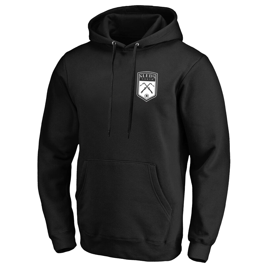 Sleds North 2024 Adult Hooded Sweatshirt - Black