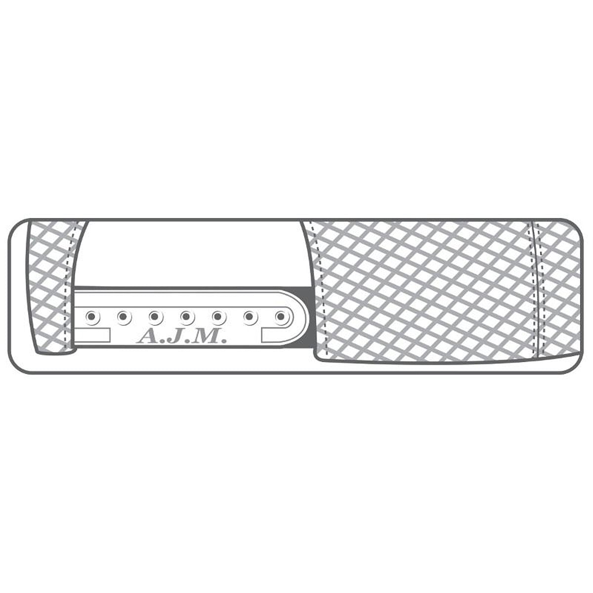 Kanagio Yacht Club Adult Twill Mesh Adjustable Cap - Charcoal