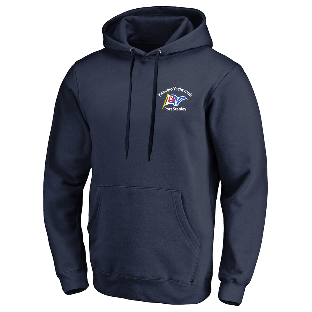 Kanagio Yacht Club Adult Hooded Sweatshirt - Navy