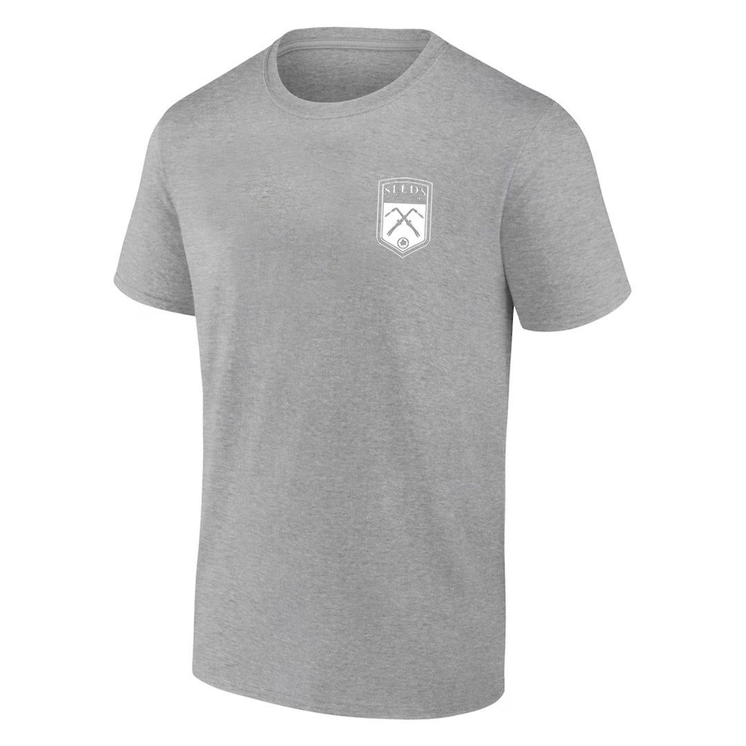 Sleds North 2024 Adult Short Sleeve T-Shirt - Sport Grey