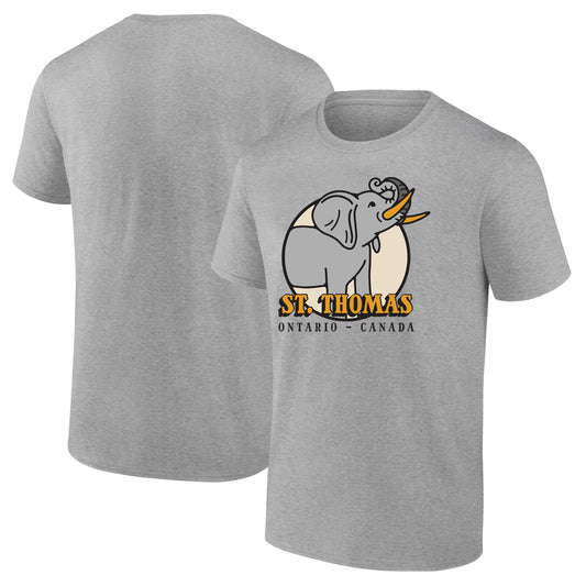 St. Thomas Adult Jumbo Short Sleeve T-Shirt - Sport Grey