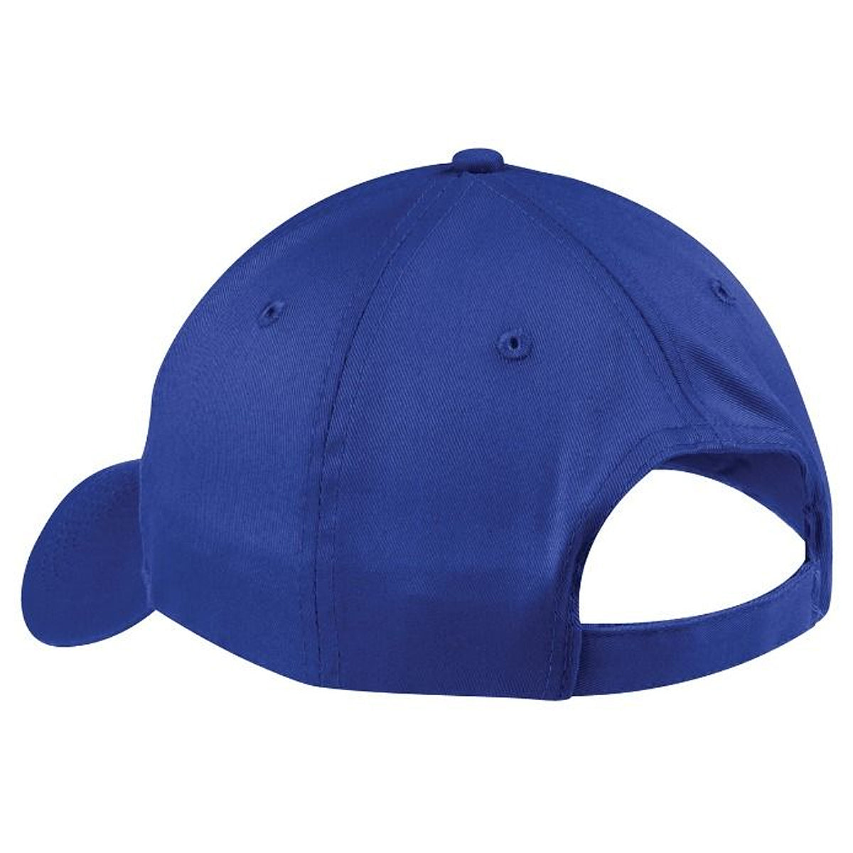 St. Thomas Adult Jumbo Cotton Twill Adjustable Cap - Royal