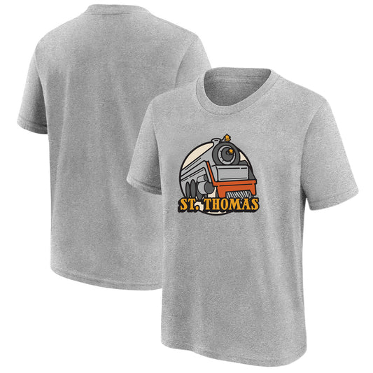 St. Thomas Youth Train Short Sleeve T-Shirt - Sport Grey