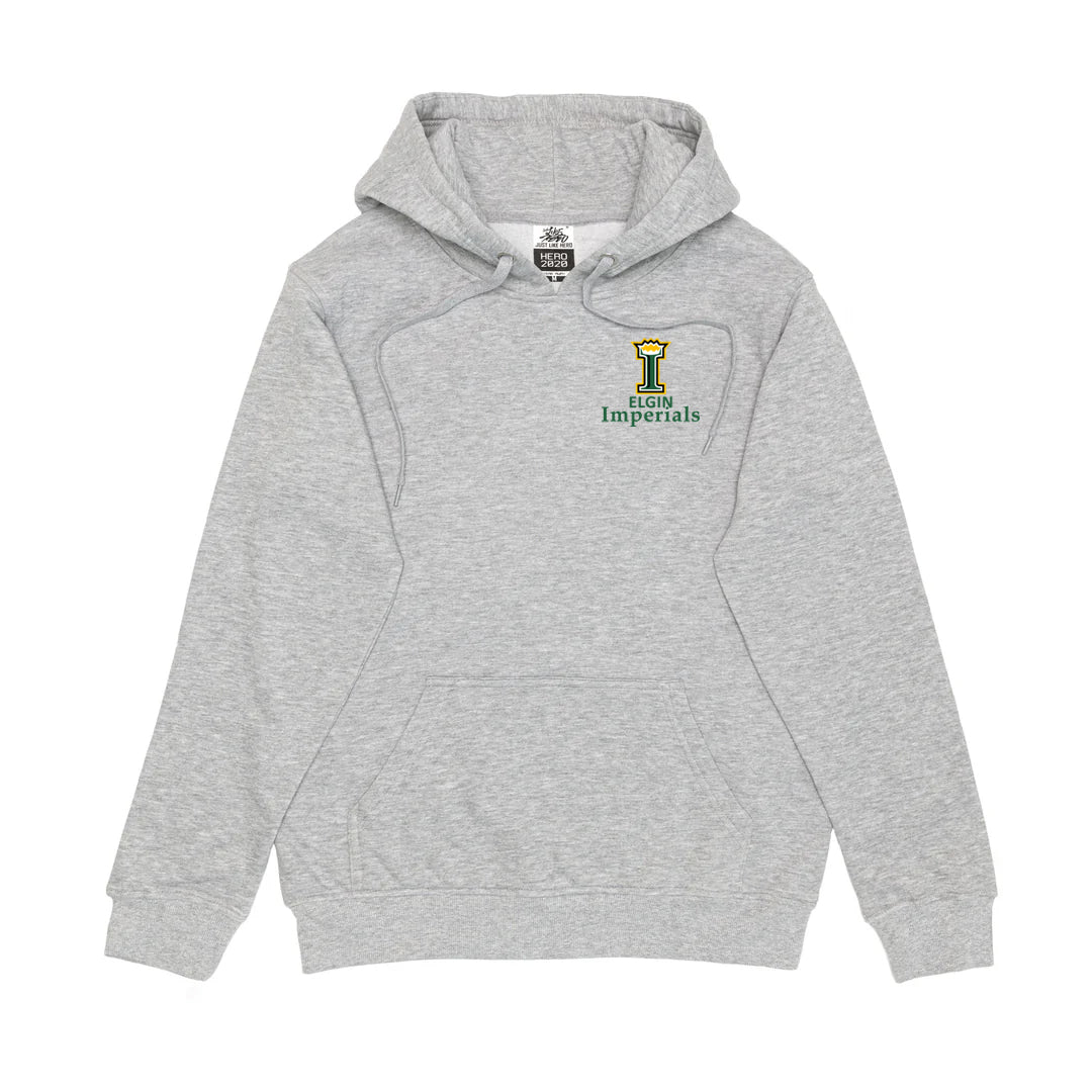 Elgin Imperials Adult Hooded Sweatshirt - Sport Grey