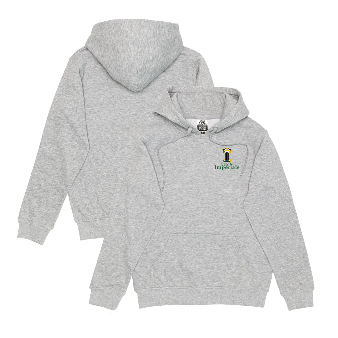 Elgin Imperials Adult Hooded Sweatshirt - Sport Grey