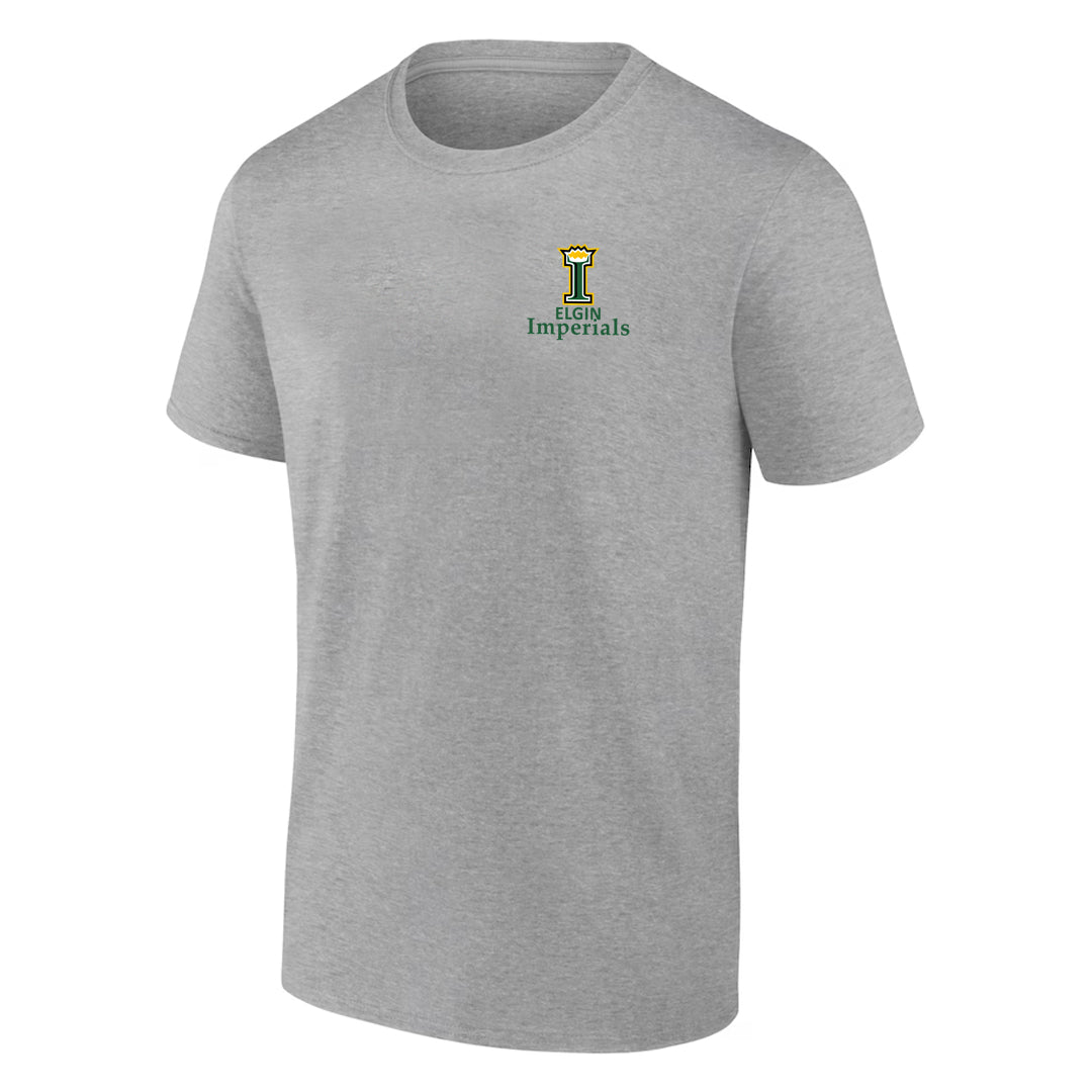Elgin Imperials Adult Short Sleeve T-Shirt - Sport Grey