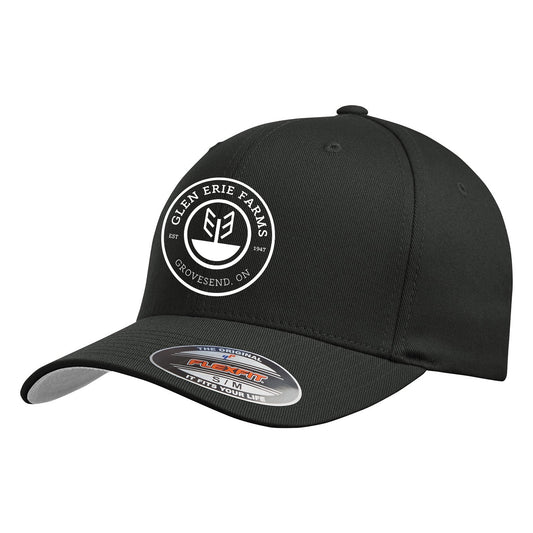 Glen Erie Farms Adult Flexfit Performance Cap - Black