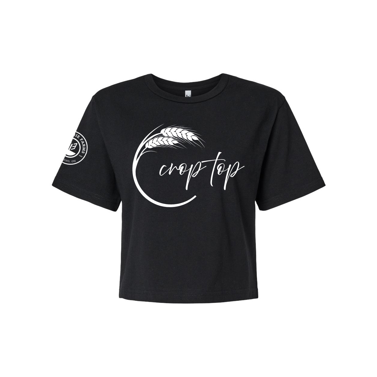 Glen Erie Farms Ladies' Mid-Length Boxy Tee - Crop Top