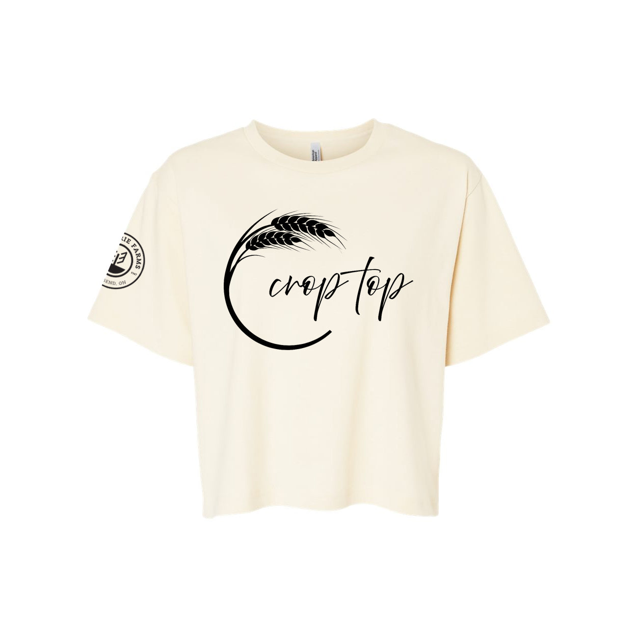 Glen Erie Farms Ladies' Mid-Length Boxy Tee - Crop Top