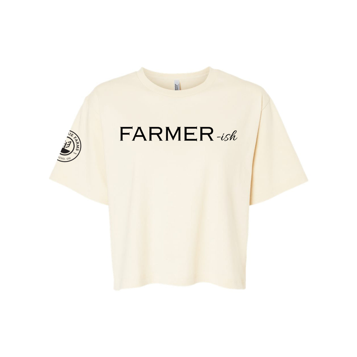 Glen Erie Farms Ladies' Mid-Length Boxy Tee - Farmer-ish