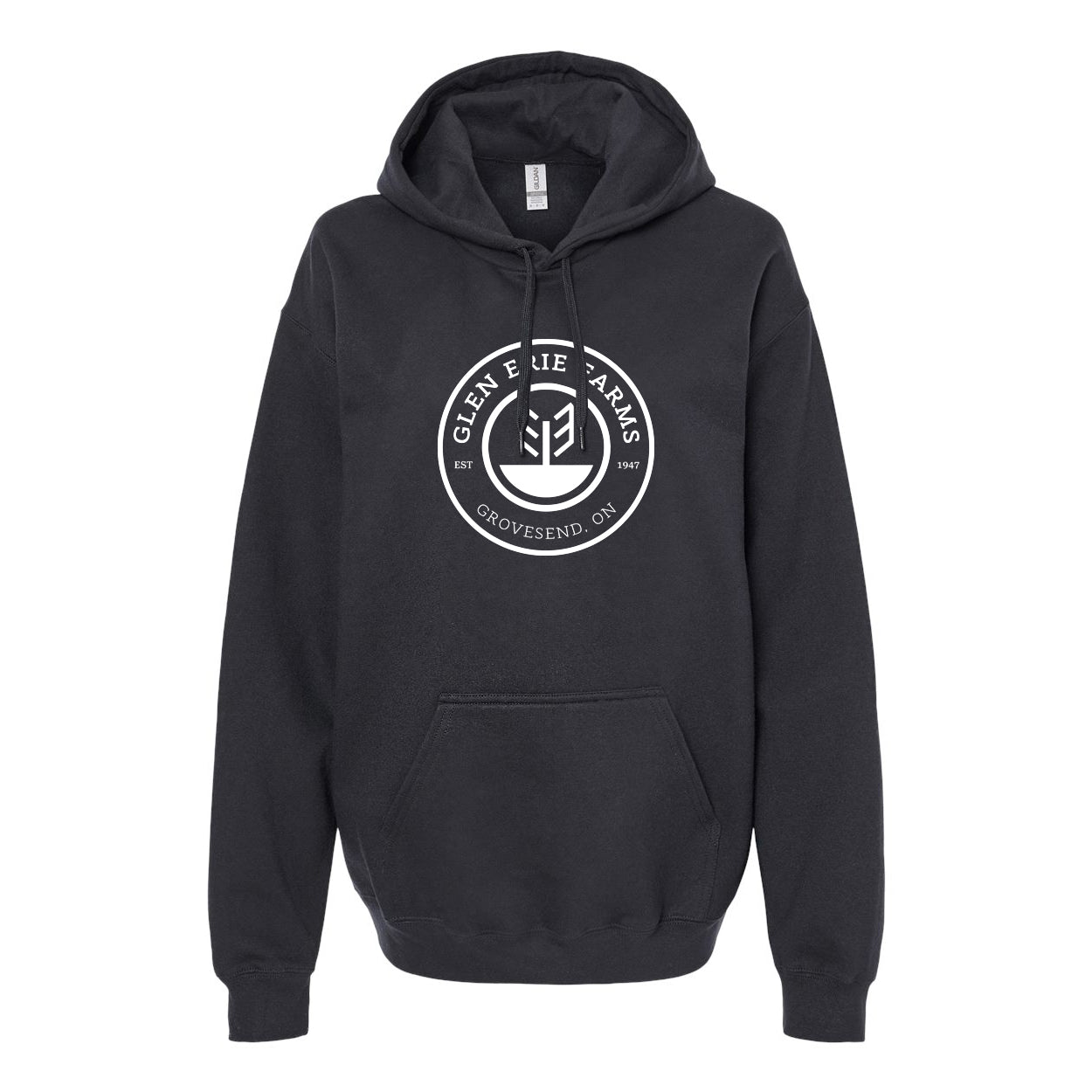 Glen Erie Farms Adult Midweight Hooded Sweatshirt