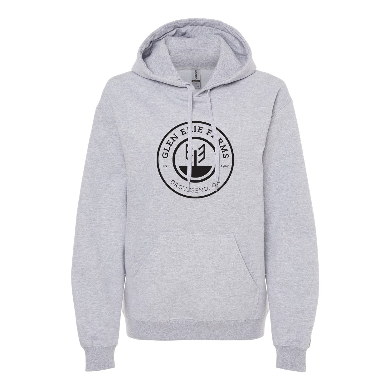 Glen Erie Farms Adult Midweight Hooded Sweatshirt