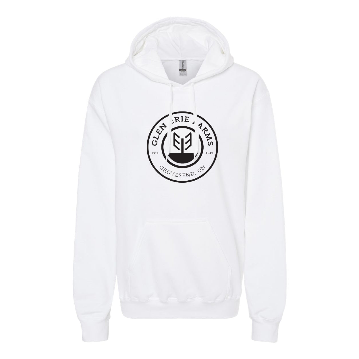 Glen Erie Farms Adult Midweight Hooded Sweatshirt