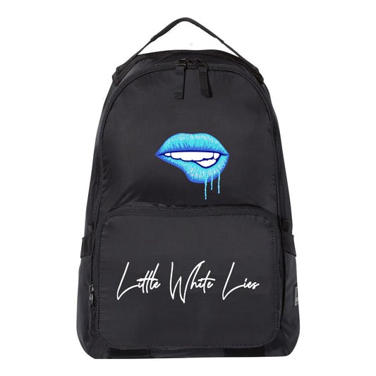 Little White Lies Primary Graphic 18L Packable Backpack - Black