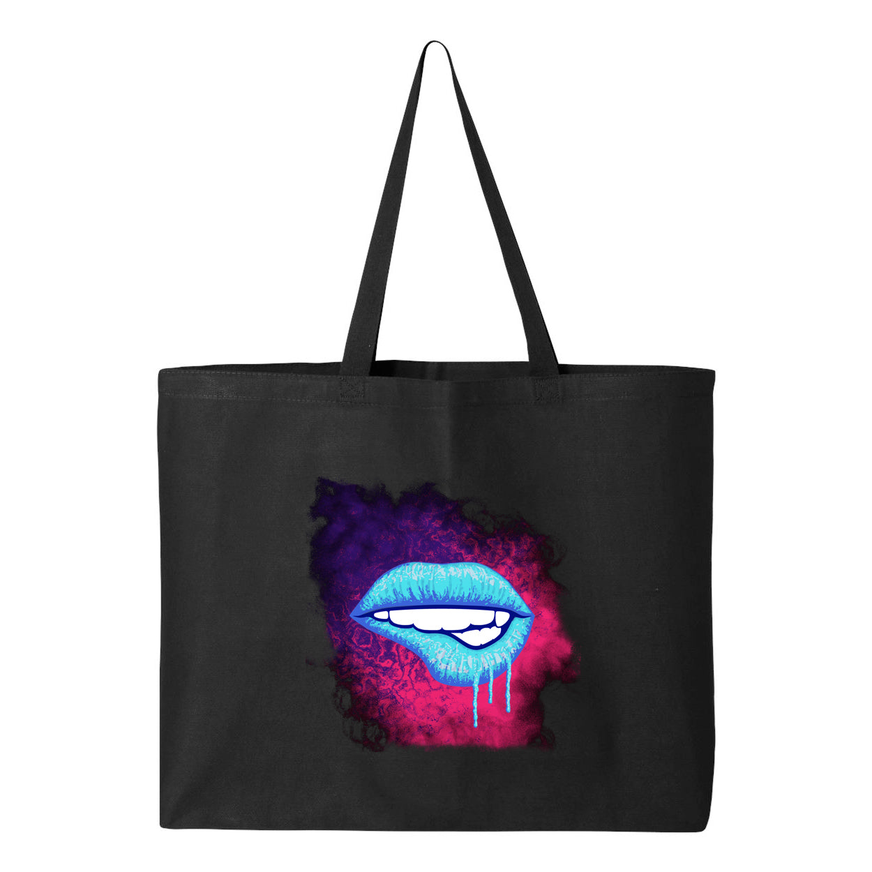 Little White Lies Alternate Graphic 25L Jumbo Tote - Black