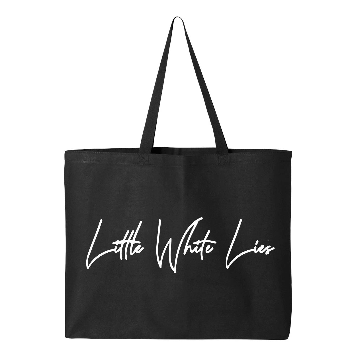 Little White Lies Alternate Graphic 25L Jumbo Tote - Black