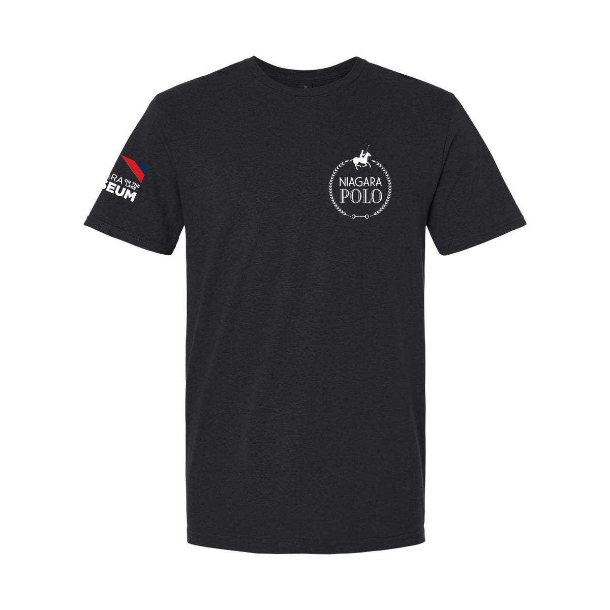 Niagara Polo Adult Short Sleeve T-Shirt - Black