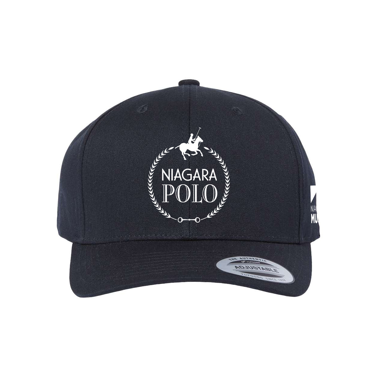 Niagara Polo Adult Snapback Cap - Black