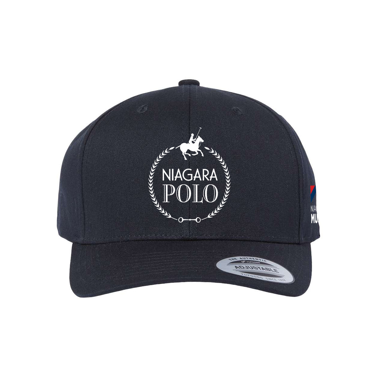 Niagara Polo Adult Snapback Cap - Black