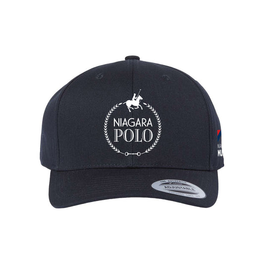 Niagara Polo Adult Snapback Cap - Black
