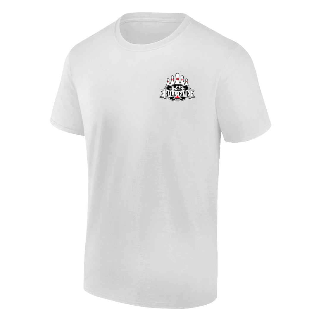 Ontario 5 Pin Bowling Hall of Fame Adult Alternate Short Sleeve T-Shirt