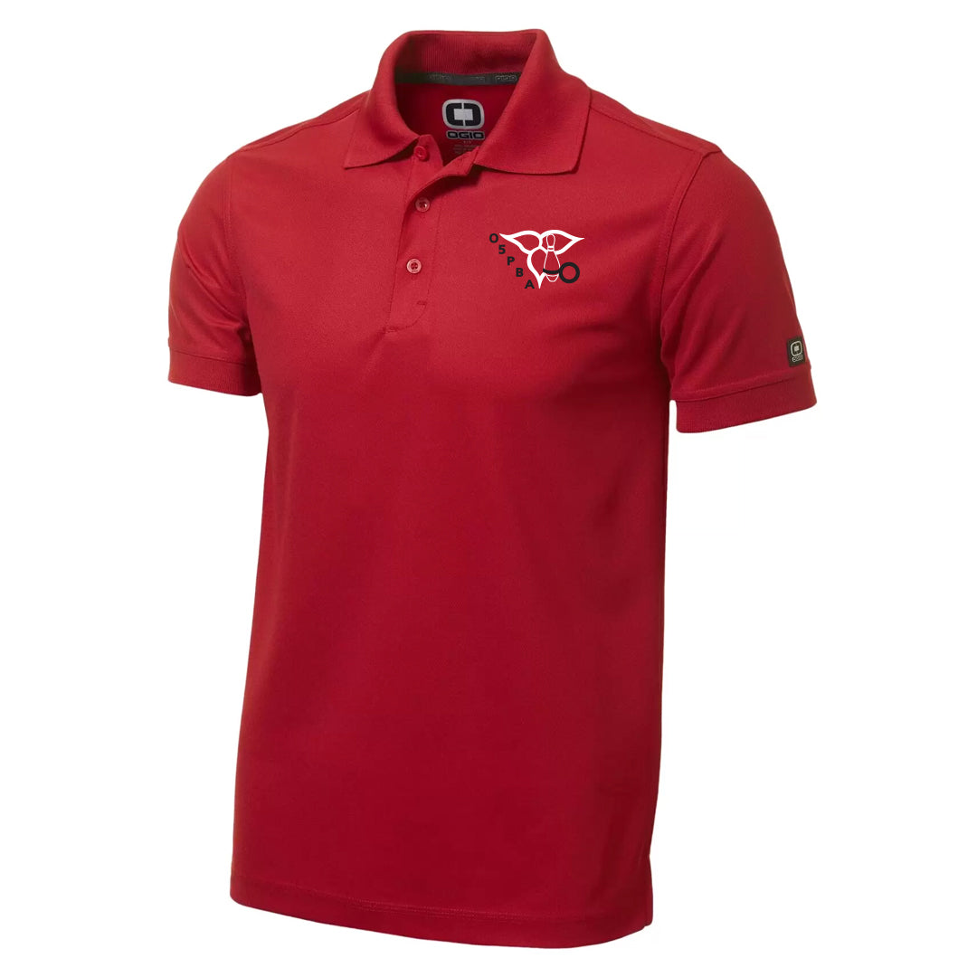 O5PBA Men's Primary Short Sleeve Performance Polo