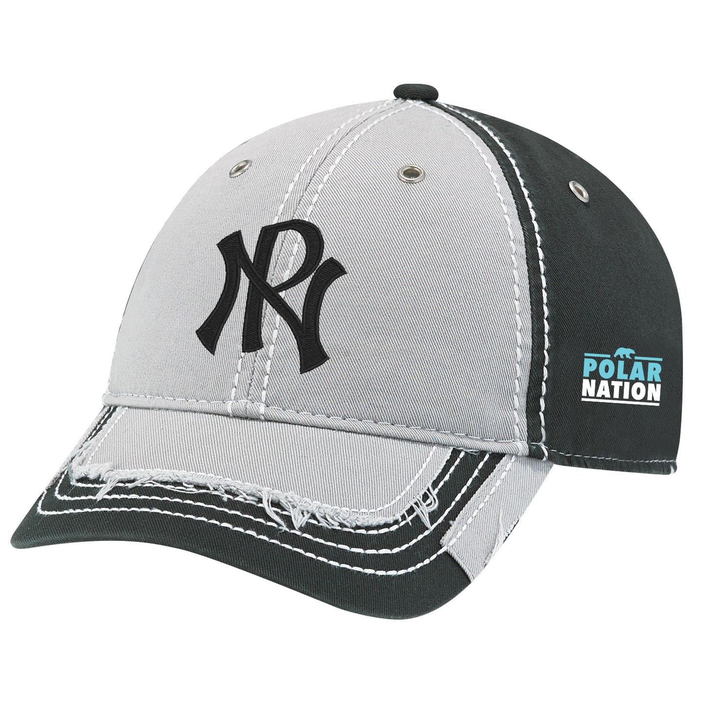 Polar Nation Signature Series Adult Garment Washed Deluxe Twill Cap