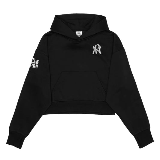 Polar Nation Signature Series Ladies' Cropped Drop Shoulder Hooded Sweatshirt