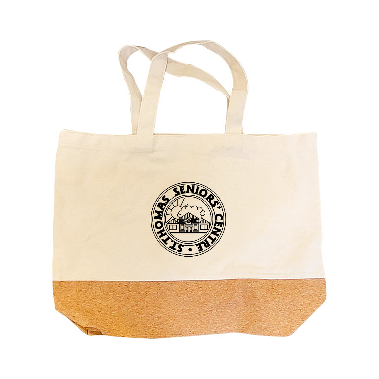 St. Thomas Seniors Centre Osiris 12oz Cotton And Cork Tote