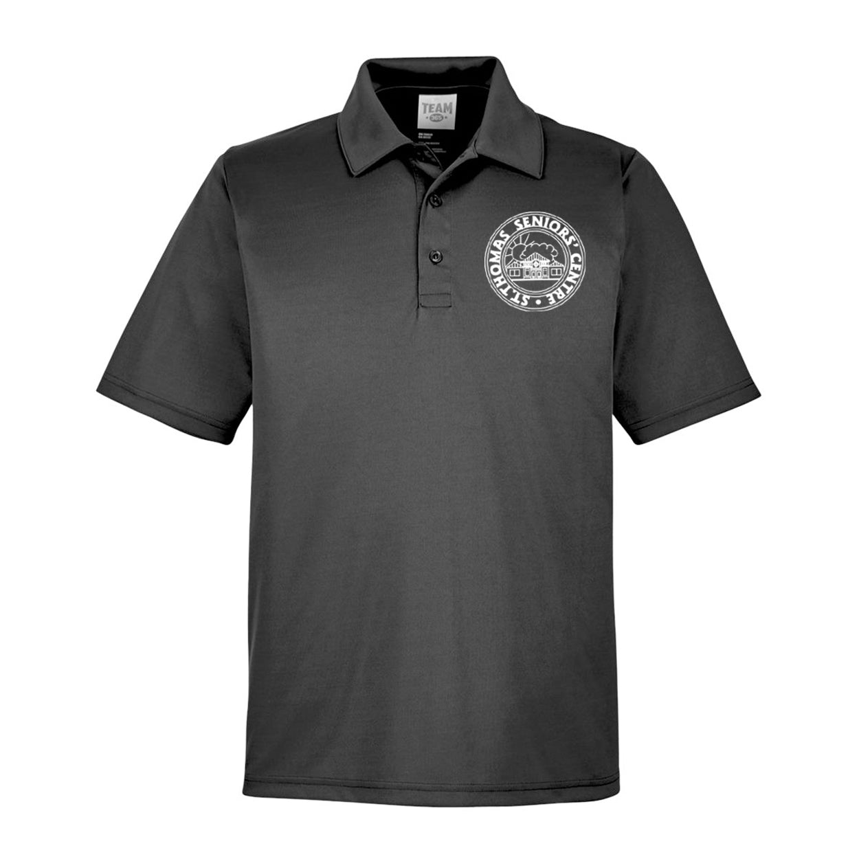 St. Thomas Seniors Centre Adult Performance Polo - Black