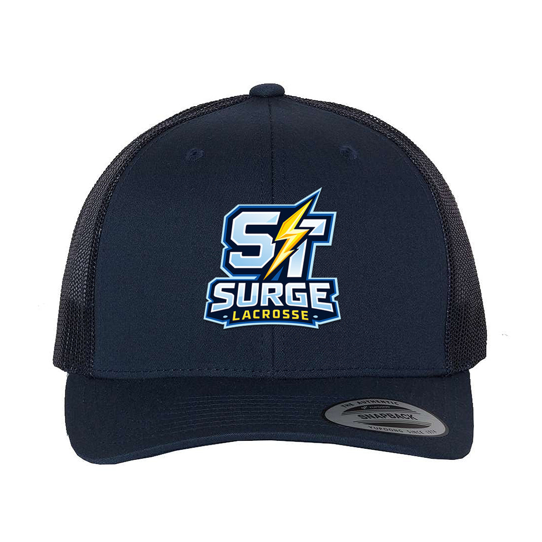 St. Thomas Surge Adult Retro Trucker Cap - Navy