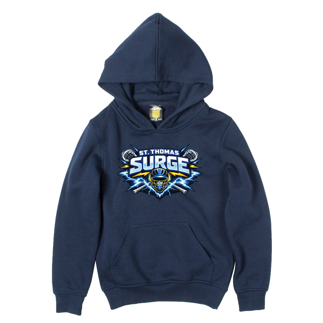 St. Thomas Surge Youth Hooded Sweatshirt - Navy