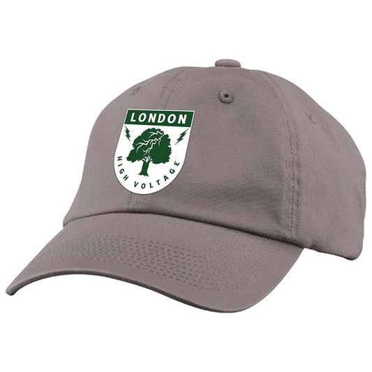 VOLT Hockey London Adult Washed Deluxe Twill Cap - Slate