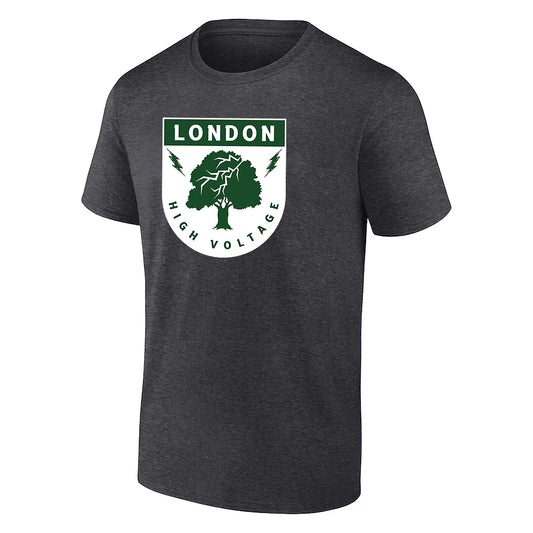VOLT Hockey London Adult Short Sleeve T-Shirt - Dark Heather