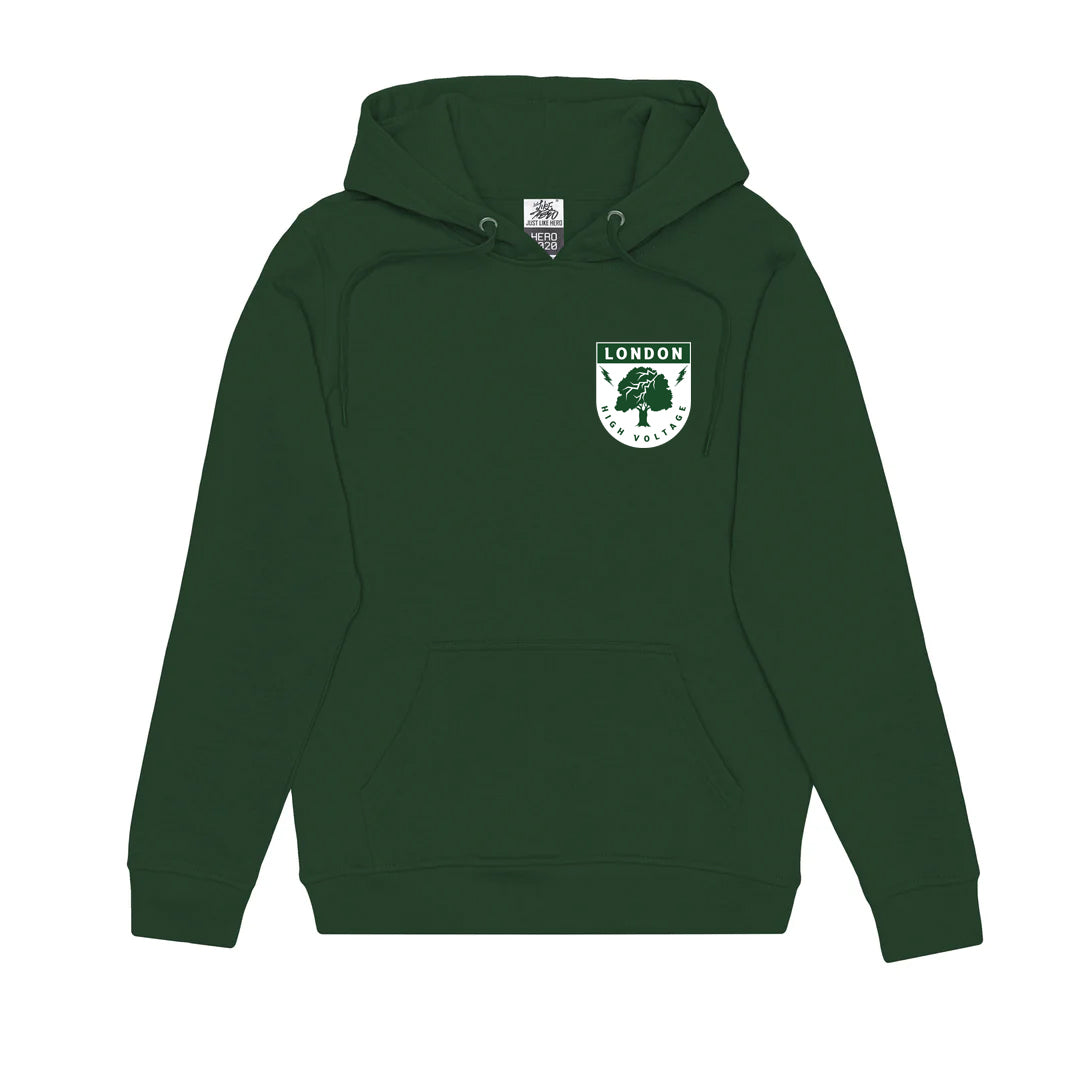 VOLT Hockey London Adult Alternate Hooded Sweatshirt - Forest Green