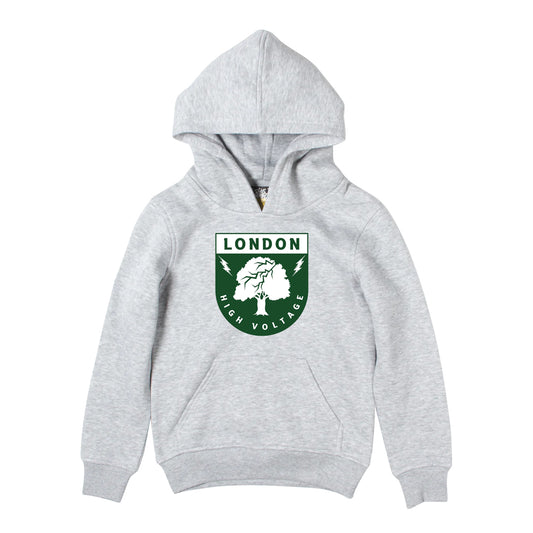 VOLT Hockey London Youth Primary Hooded Sweatshirt - Sport Grey