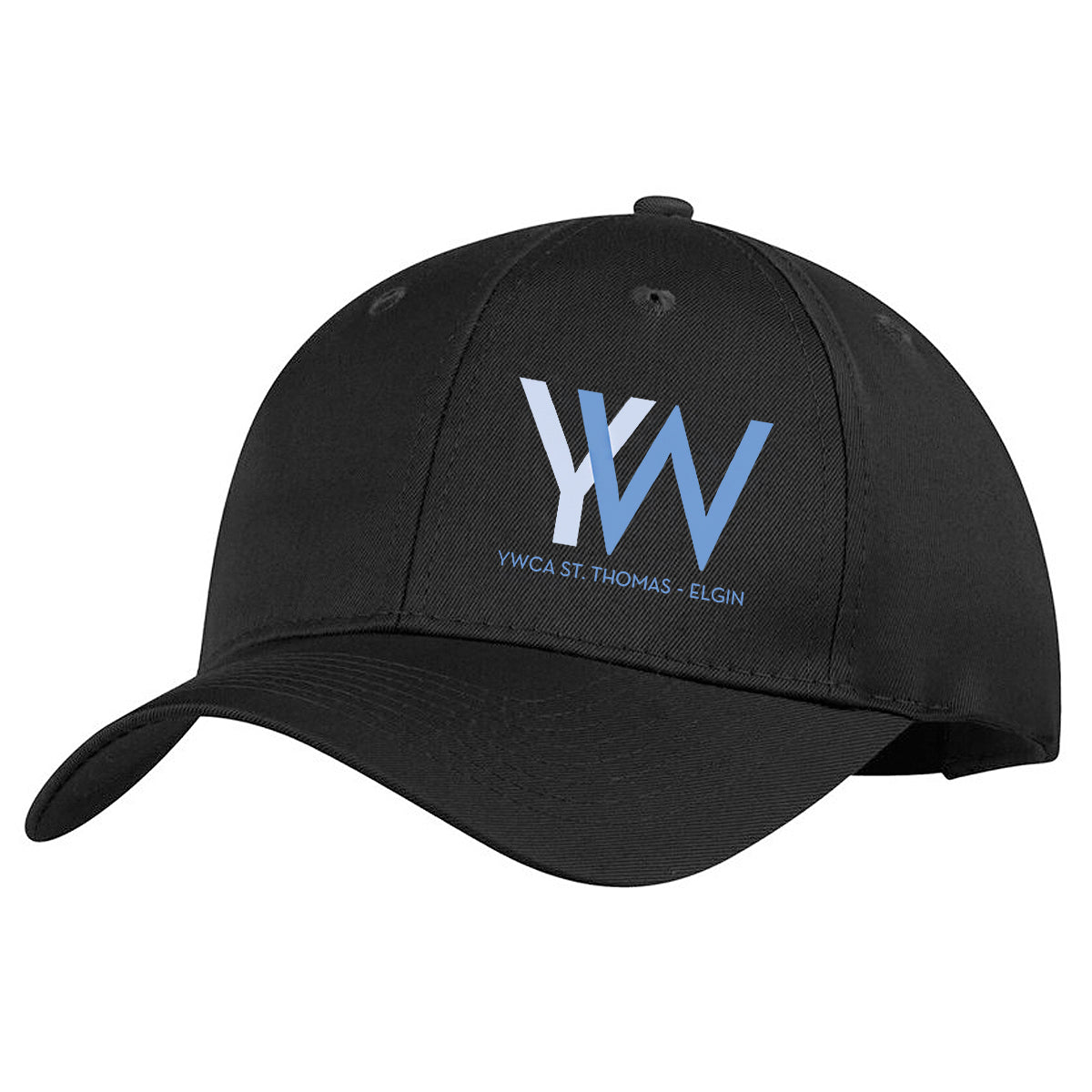 YWCA St. Thomas - Elgin Adult Cotton Twill Adjustable Cap - Black