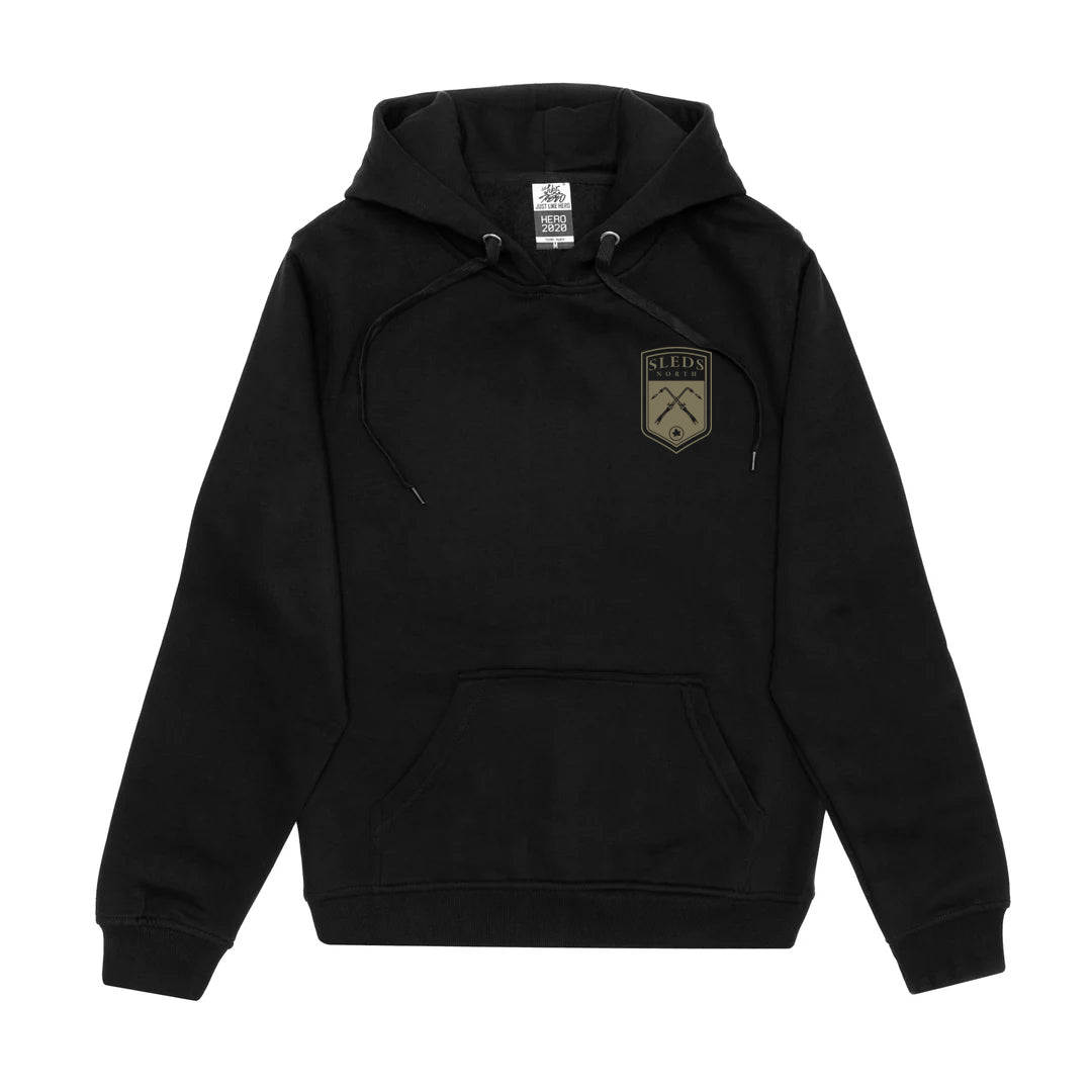 Sleds North 2026 Adult Hoodie - Black