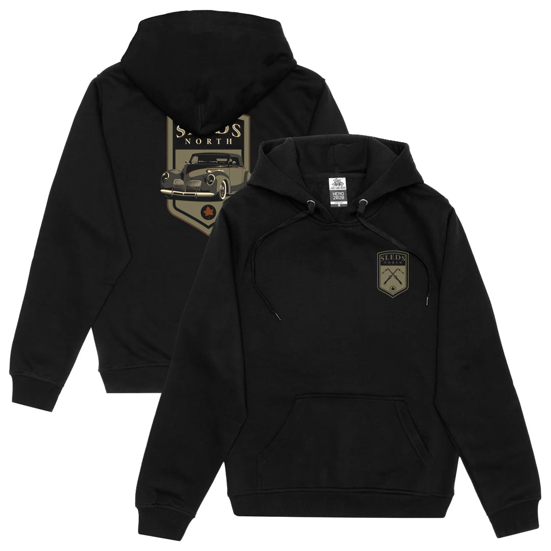 Sleds North 2026 Adult Hoodie - Black