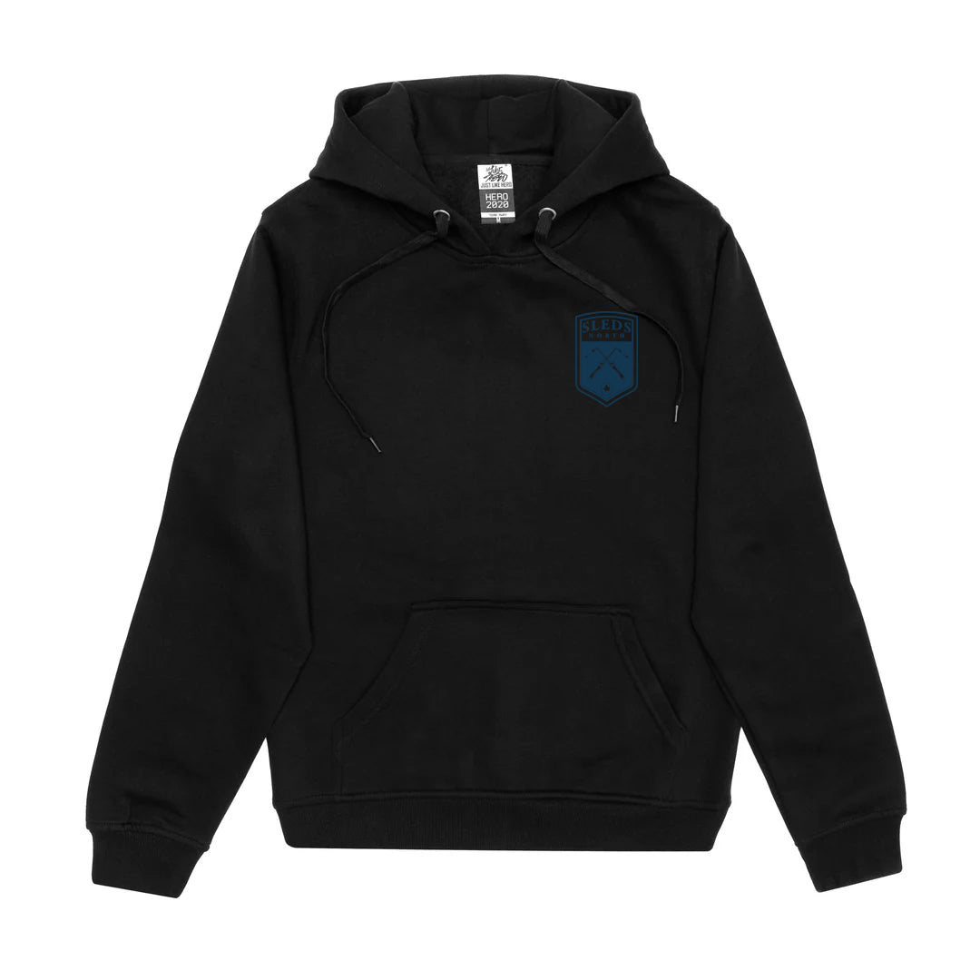 Sleds North Kustoms at the Mansion Adult Hoodie - Black