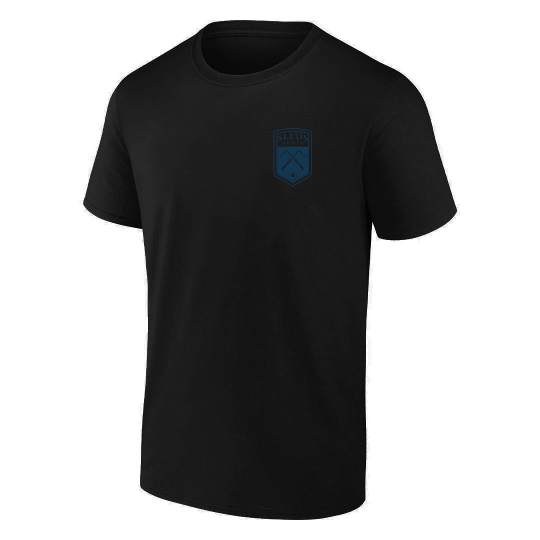 Sleds North Kustoms at the Mansion Adult Short Sleeve T-Shirt - Black