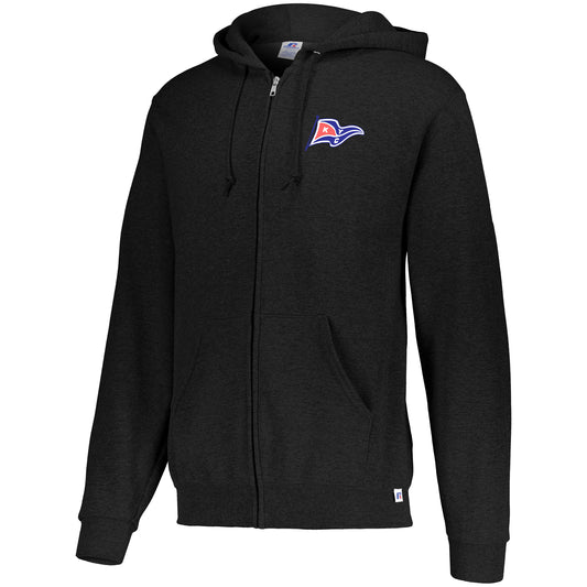 Kanagio Yacht Club Adult Dri-Power® Full Zip Sweatshirt - Black