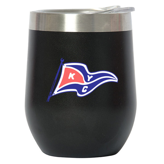 Kanagio Yacht Club 350ml Traveller Mug - Black