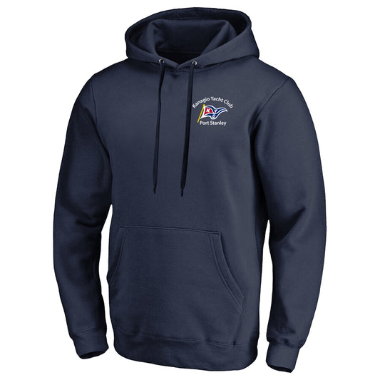 Kanagio Yacht Club Adult Hooded Sweatshirt - Navy